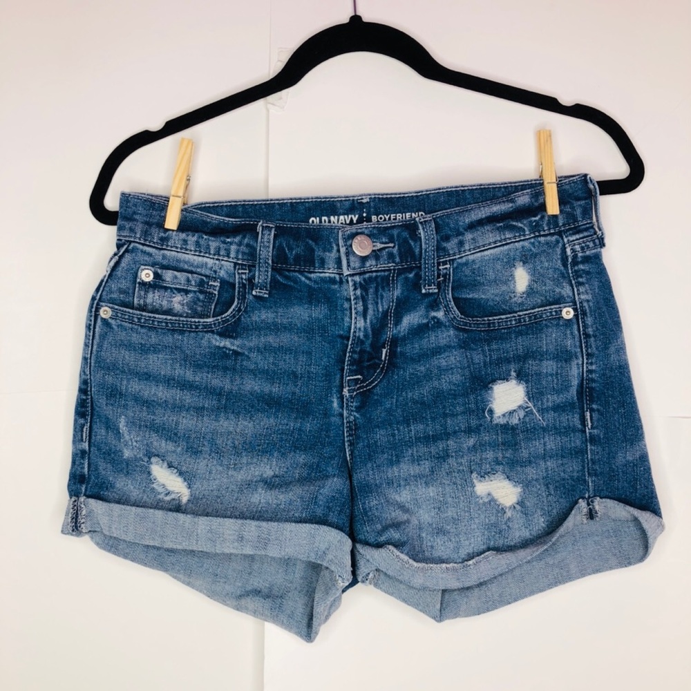 Old Navy | Distressed Boyfriend Shorts